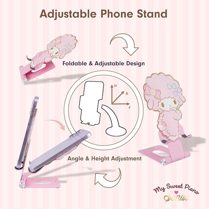 Sonix x Sanrio Character Phone Stand | Adjustable Cell Phone Holder Desk Stand Dock | Badtz Maru