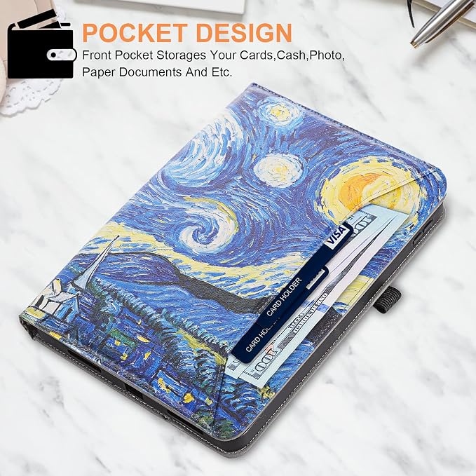for iPad A16 Case 11 Inch 2025Cover for iPad 10th 11th Generation Case with Pencil HolderBlack