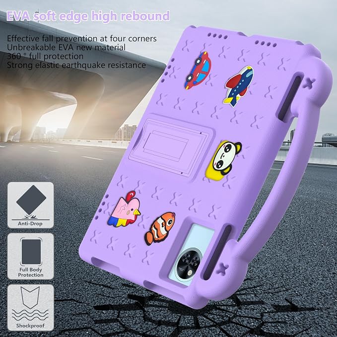 Case for Lenovo Idea Tab 11 inch 2025 (TB336) Kids EVA Shockproof Cover with Stand Handle for Lenovo Idea Tab 11''/ K11 Gen 2 Tablet Blue