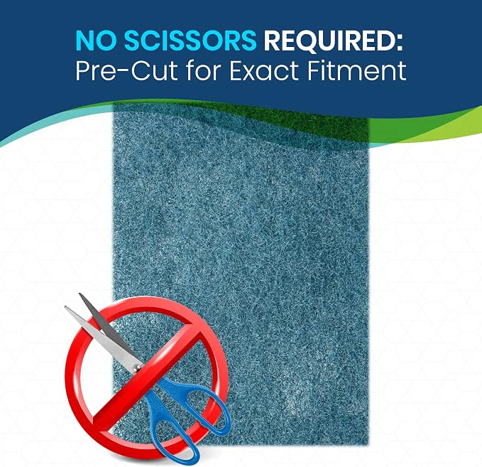 Polyester Washable Fiber Furnace Door Filter