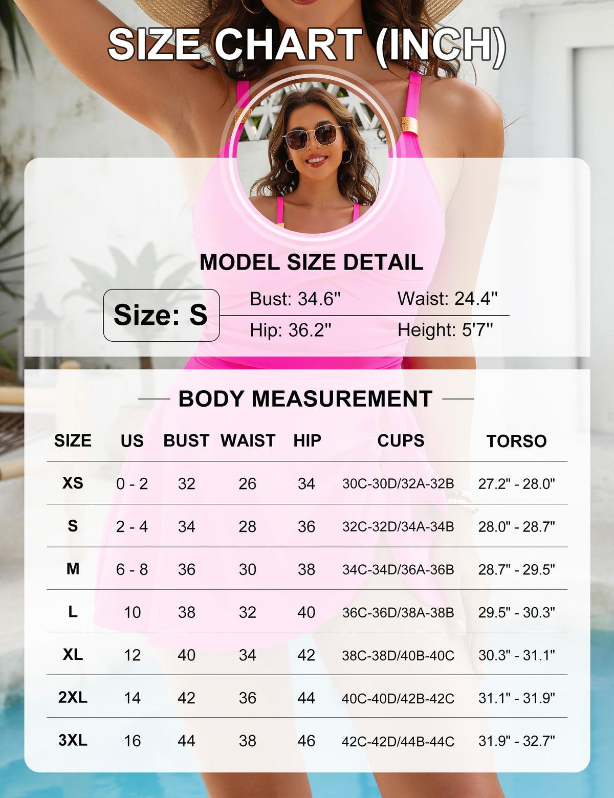 Blooming Jelly Womens One Piece Swimsuits Slimming Tummy Control Bathing Suit Modest 2026 Swim Dresses (M, Haze Blue)