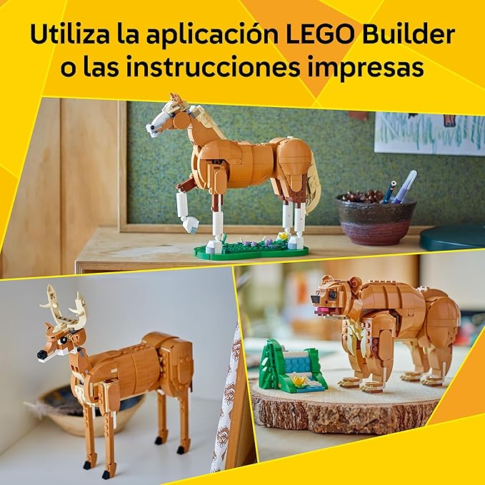 Lego Creator 31166 Enjoyable Horse Toy Birthday Present Blocks for Girls Boys Children 9 Years Old 10 Years Old 11 Years Old Elementary School Interior Stylish Figure Goods Mom Father
