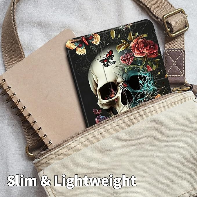 for iPad 10.2 &amp 10.5/iPad 9th/8th/7th Generation 10.2 2021 2020 2019 Case Mutil Angles Folding Y-Shaped Stand Cover with Pencil Holder Auto Wake/SleepAmerican Flag and Cow