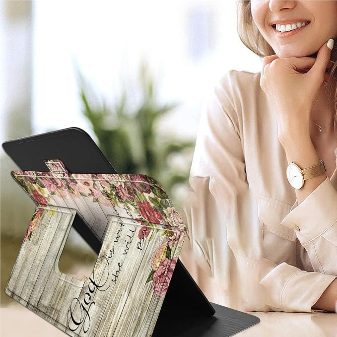 for Google Pixel Tablet Case 2023 Universal Tablet CaseSlim PU Leather Multi-Angle Viewing Cover with 360 Degree Rotatable Kickstand forPixel Tablet 2023 11-inchBlue Wolf