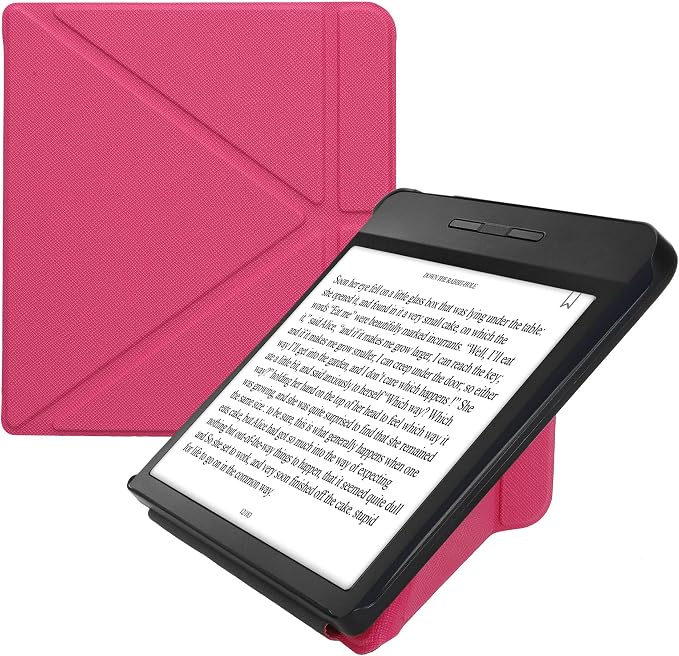 kwmobile Cover for Kobo Libra H2O Case - Slim PU Leather eReader Cover with Stand and auto Sleep funktion - Dark Blue