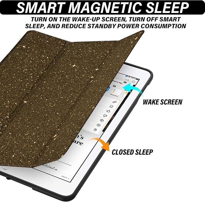 Compatible with iPad 10.2 inch Case 9th /8th /7th Generation Case (2021/2020/2019) Auto Sleep/Wake Cover Cute Abstract Aesthetic Preppy Women Girls-Black Bling Glitter Shiny Sparkly