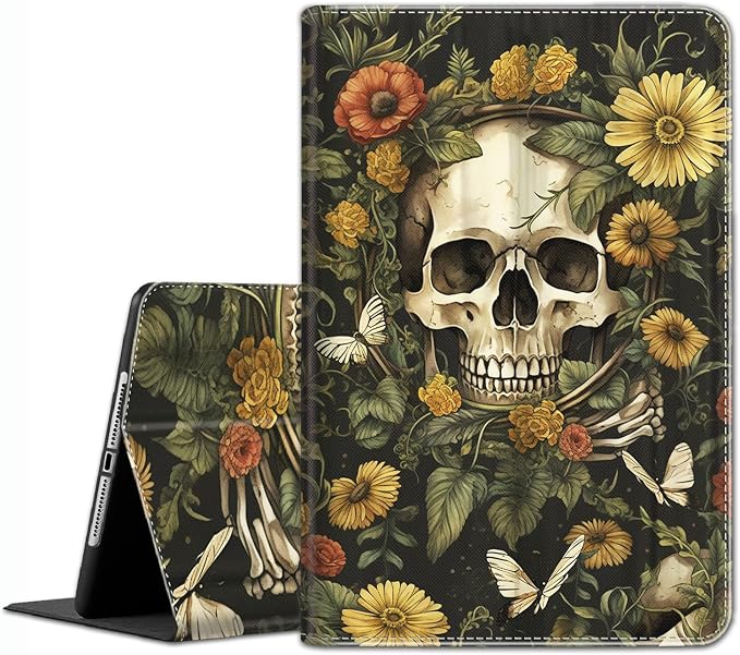 Case for iPad A16 11th Gen 11 Inch (2025) 10th Gen 10.9 Inch (2022) Model A3354 A3355 A3356 A2696 A2757 A2777 ，Slim Fit Standing Cover with Auto Sleep/Wake，Frog Playing Guitar
