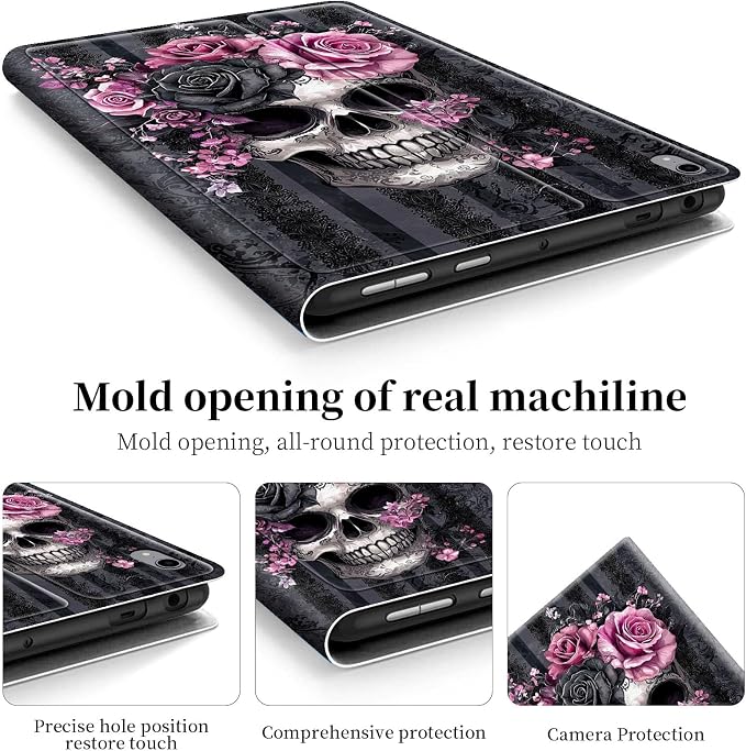 Case for iPad (A16) 11th Generation 11 Inch 2025/ iPad 10th Generation 10.9 Inch 2022 CaseHybrid Slim Multi-Angles Stand Auto Wake/Sleep Cover-Beach Sunset