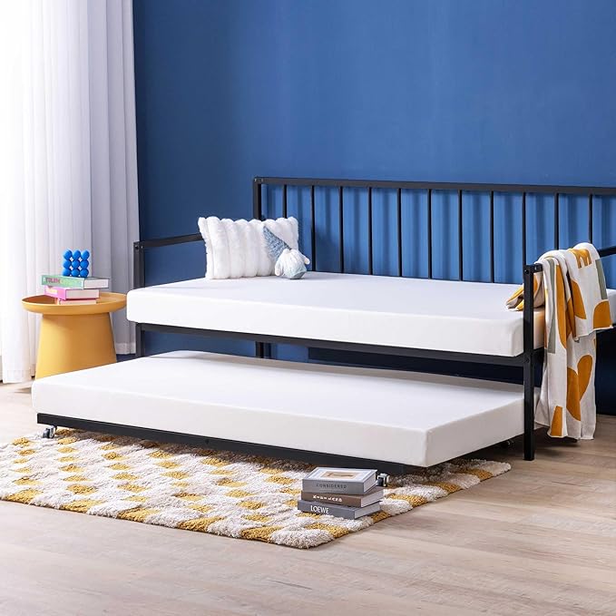 Best Price Mattress 5 Inch Memory Foam Mattress, Cooling Gel Infused, Certified Safe Foams & Fabric, Mattress in a Box, Twin