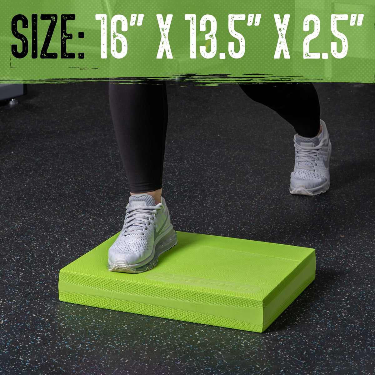 Gradient Fitness Balance Pad Foam Board (Large, Green)