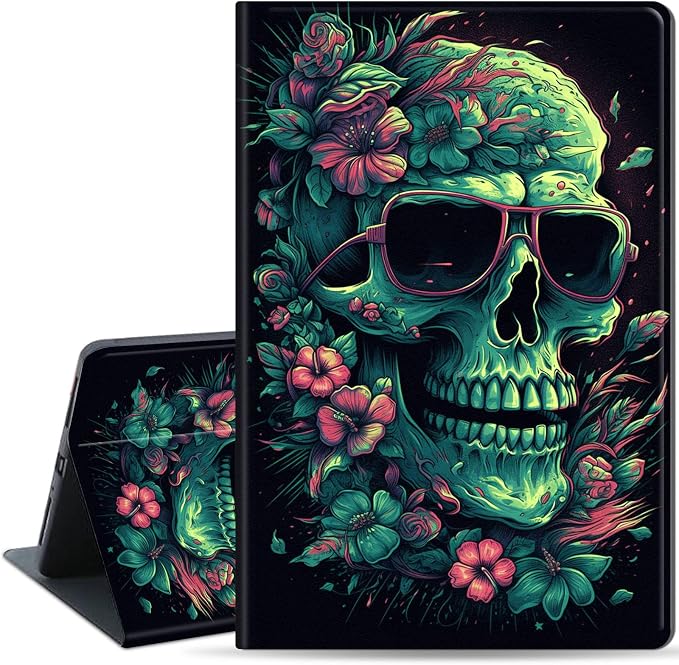 Case for iPad Air 11-inch (M4 2026 / M3 2025 / M2 2024) iPad Air 5th/4th Gen (2022/2020) 10.9 Slim PU Leather Folio Stand &amp Auto Sleep/Wake Protective Smart Cover Tree Fluorescent