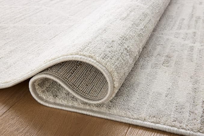 Loloi Kamala Collection KAM-02 Ivory/Silver 11'-2" x 15'-7" Area Rug