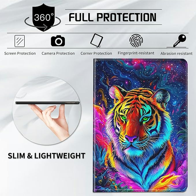 Case for All-New Kindle Paperwhite 12th Generation 7 inch 2024 &amp Kindle Colorsoft Signature Edition 2024 Lightweight Protective PU Leather Smart Stand Cover with Auto Wake Sleep - a Beautiful Gala