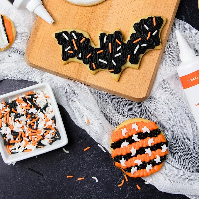 Sweets Indeed Halloween Frosting Decorating Kit with Sprinkles, 11.31 ounces