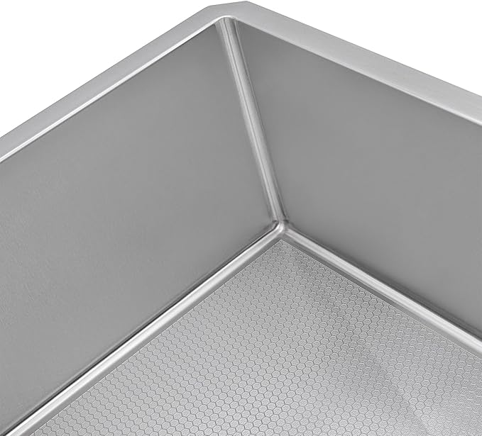 Ruvati Hex Bottom 30-inch Scratch Resistant Embossed Texture Kitchen Sink Stainless Steel - RVH7630