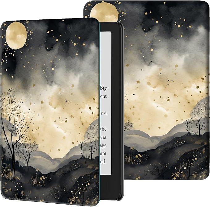 Case for 10.2 Kindle Scribe (2024/2022 Release) Slim PU Leather Lightweight Adjustable Stand Smart Shell Cover with Auto Wake/Sleep for 10.2 Amazon Kindle Scribe E-ReaderA Dog