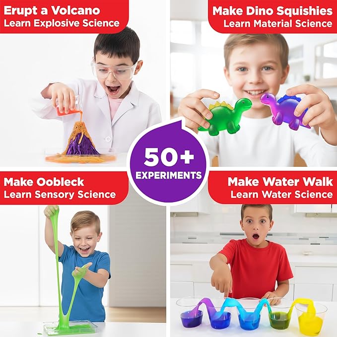 Doctor Jupiter Super Science Gift Set | Set of ‘My First Science Kit’, ‘Space Super Soaps’ for Kids Ages 4+ | Birthday Gift Ideas, STEM Learning & Educational Toys for 4-5-6-7-8 Year Old Boys & Girls