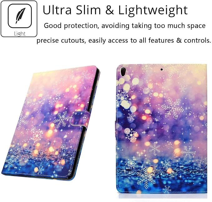for Apple iPad 9th/8th/7th Generation 10.2 Inch Case 2021/2020/2019Smart PU Leather Folio Stand Magnetic Wallet with Card Pockets [Auto Wake/Sleep] Soft TPU Shockproof Cover Pink Beach Sea