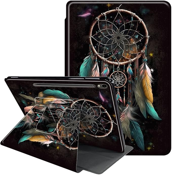 Case for Samsung Galaxy Tab A9 8.7-Inch 2023360 Degree Rotating Multi-Angle Viewing Protective Cover with Auto Sleep/Wake-Blue Butterfly