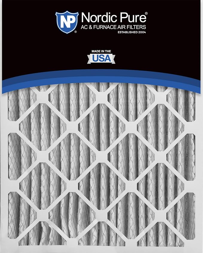 Nordic Pure 20x25x5 Lennox X6673 X6675 Replacement MERV 14 Air Filters 4 Pack