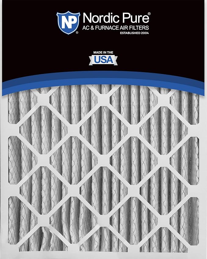 Nordic Pure 20x25x5 Lennox X6673 X6675 Replacement MERV 14 Air Filter 1 Pack