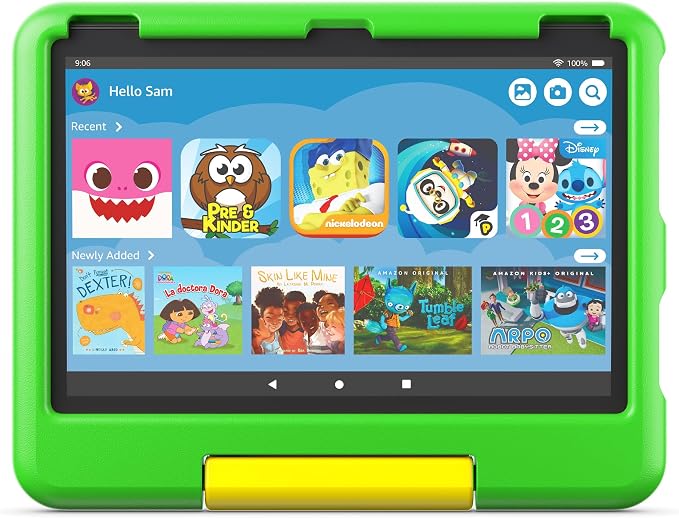 Amazon Kid-Proof Case for Fire HD 10 tablet (Only compatible with 13th generation tablet 2023 release) - Blue