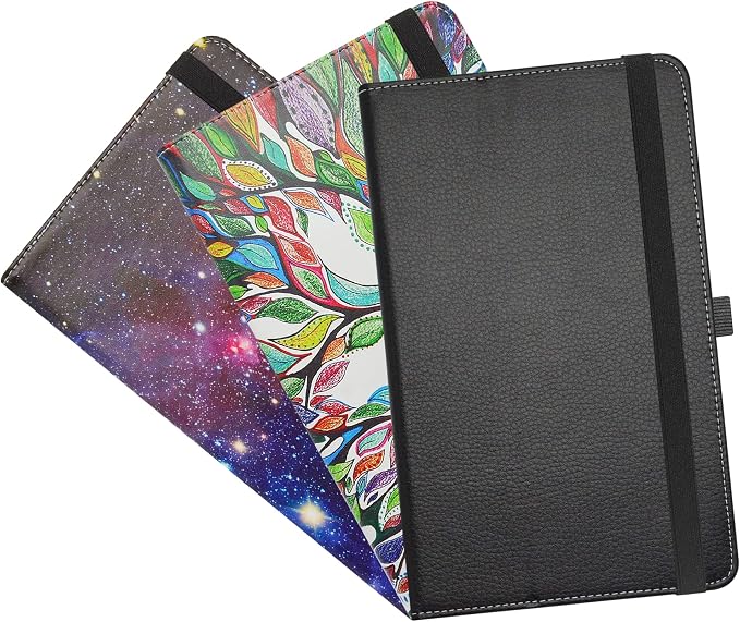 Bige for Lenovo Tab M8 FHD (2nd Gen) CasePU Leather Folio 2-Folding Stand Cover for Lenovo Tab M8 FHD (2nd Gen) TB-8705F 8 Tablet(Only fit Lenovo TB-8705F)Black