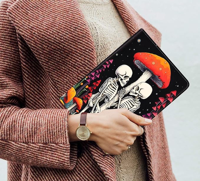 Case for Samsung Galaxy Tab S10 Plus 2024/ S9 Plus/ S9 FE Plus 5G 12.4 Inch 2023 Slim PU Leather Stand Folio Cover with Auto Wake Sleep Abstract Paint Dogs
