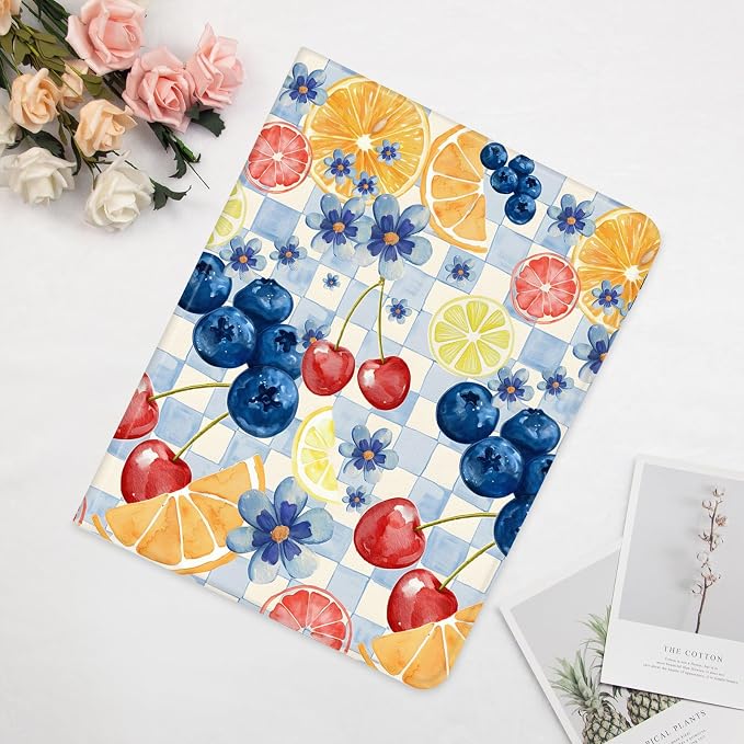 Cute Maple Bear Case for 10.2 iPad 2019/2020/2021(7th/8th/9th Gen) with Pencil Holder Auto Wake/Sleep Leather Soft TPU Back Cover for Women Girls