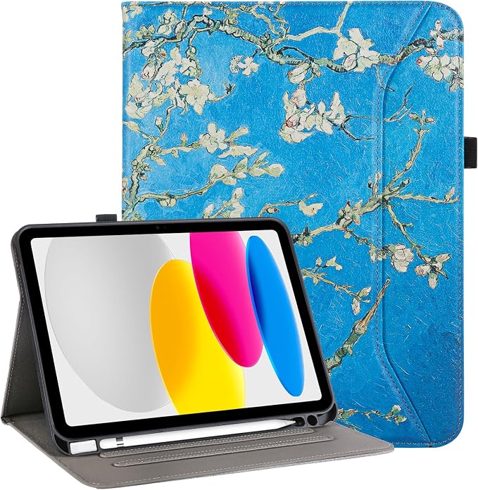 for iPad A16 Case 11 Inch 2025Cover for iPad 10th 11th Generation Case with Pencil HolderBlack