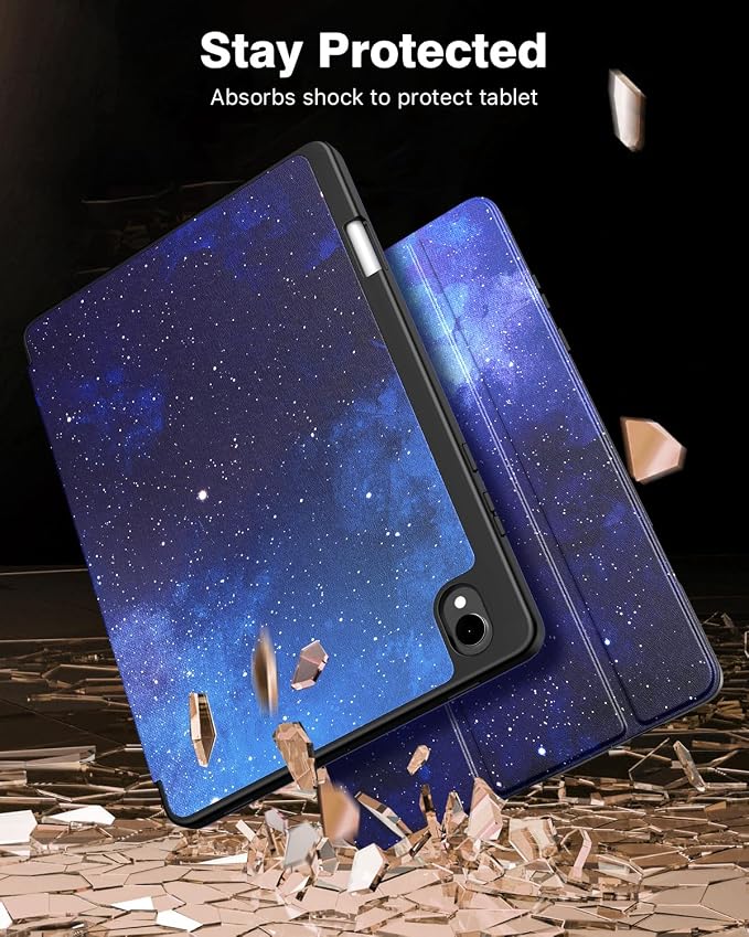 TiMOVO Soft Case for Samsung Galaxy Tab S11 11 Inch 2025 Black | Fit for SM-X730/X736B S Pen Holder Slim Stand Soft TPU Back Auto Wake/Sleep