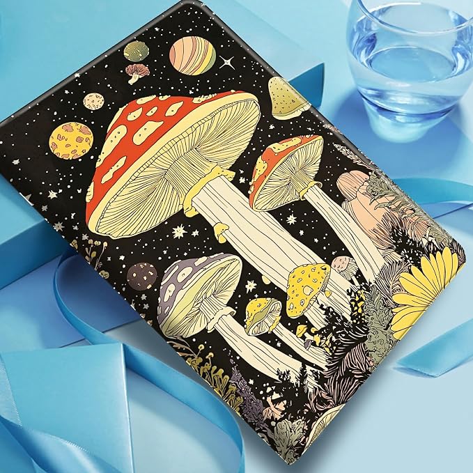 DIGTIALLL Case for Amazon Kindle Fire 7 Inch Tablet (9th/7th/5th Generation 2019/2017/2015 Release) PU Leather Smart Protective Cover with Auto Sleep/WakeBeach Palm Trees