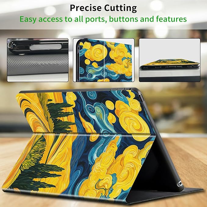 Case for All-New Kindle Paperwhite 12th Generation 7 inch 2024 &amp Kindle Colorsoft Signature Edition 2024 Lightweight Protective PU Leather Smart Stand Cover with Auto Wake Sleep - a Beautiful Gala