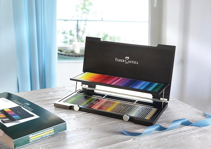 Faber-Castell Polychromos® Artists' Color Pencils - Wood Case of 120