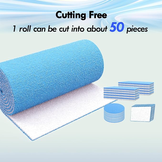 16 x 120" Air Vent Filters, Cut-to-Size MERV 8 Filter Material, Triple Layer