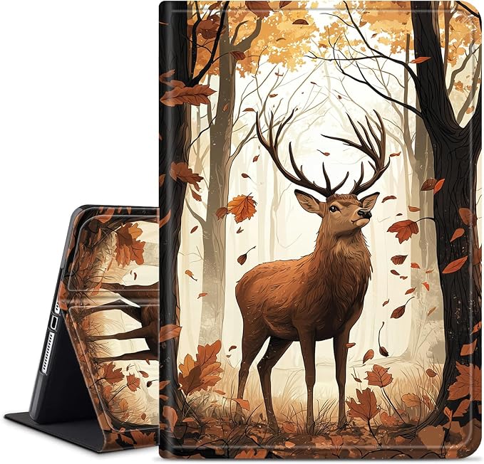 Case for iPad (A16) 11th Generation 11 Inch (2025)/ iPad 10th Generation 10.9 inch 2022Slim PU Leather Smart Cases Covers with Auto Wake/Sleep-Beast Roared