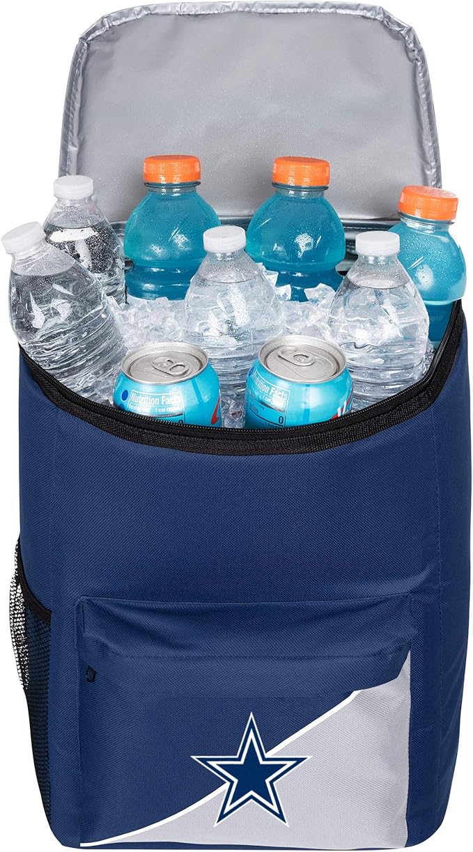 FOCO Dallas Cowboys NFL Cooler Backpack, Team Color, One Size