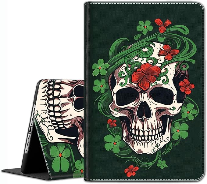 Case for iPad Pro 11 Inch 2022/2021/2020/2018 iPad Air 5th / 4th Gene 10.9 Inch (2022/2020) - Slim Fit Standing Cover with Auto Sleep/Wake，Astronaut Guitar