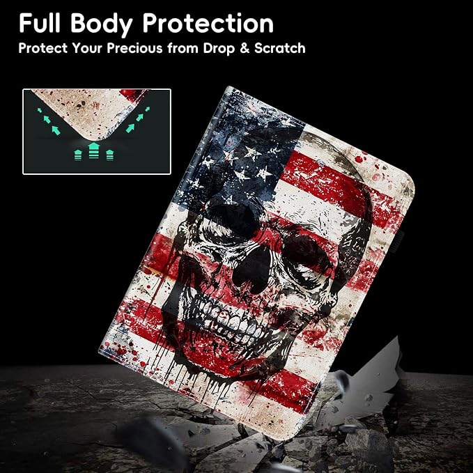 Case for Kindle Paperwhite 12th Gen 2024 (7) &amp Kindle Colorsoft Signature Edition (7)Wallet PU Leather Folio Cover Multi-Angle Stand with Auto Wake/SleepAesthetic Snake Floral