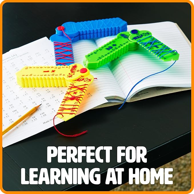 Learning Wrap-Ups Addition Keys - Self Correcting Math Tool for Kids Grade Level K-3
