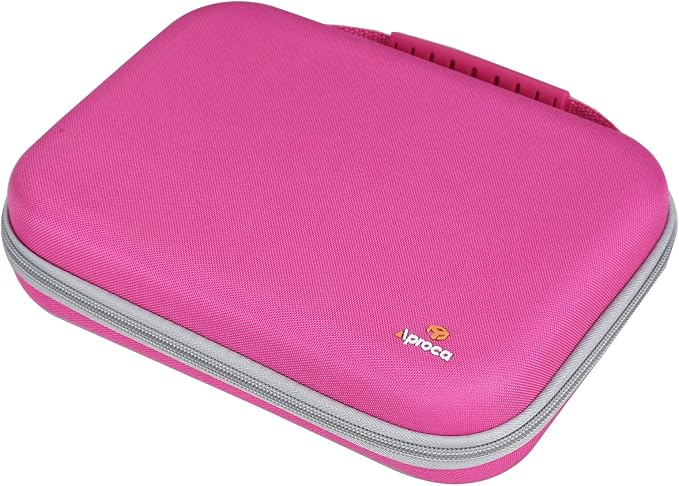 Aproca Hard Travel Storage Pink Case for Leapfrog LeapPad Ultimate/Academy Kids’ Learning Tablet