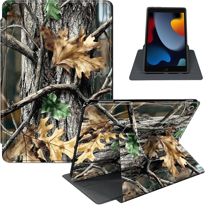 for iPad 11th Generation (A16 2025) 11 / iPad 10th Gen 10.9 2022 Case 360° Rotating PU Leather Stand Cover with Auto Sleep/Wake Shockproof TPU Backl Two Dragons Fighting