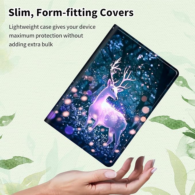 Case for 10.2 Kindle Scribe (2024/2022 Release) Slim PU Leather Lightweight Adjustable Stand Smart Shell Cover with Auto Wake/Sleep for 10.2 Amazon Kindle Scribe E-ReaderA Dog