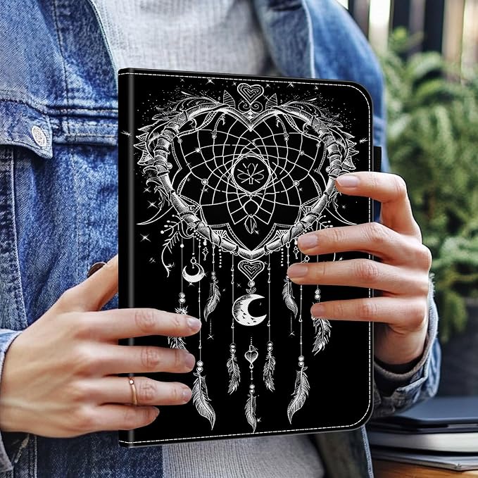 Case for Kindle Paperwhite 12th Gen 2024 (7) &amp Kindle Colorsoft Signature Edition (7)Wallet PU Leather Folio Cover Multi-Angle Stand with Auto Wake/SleepAesthetic Snake Floral