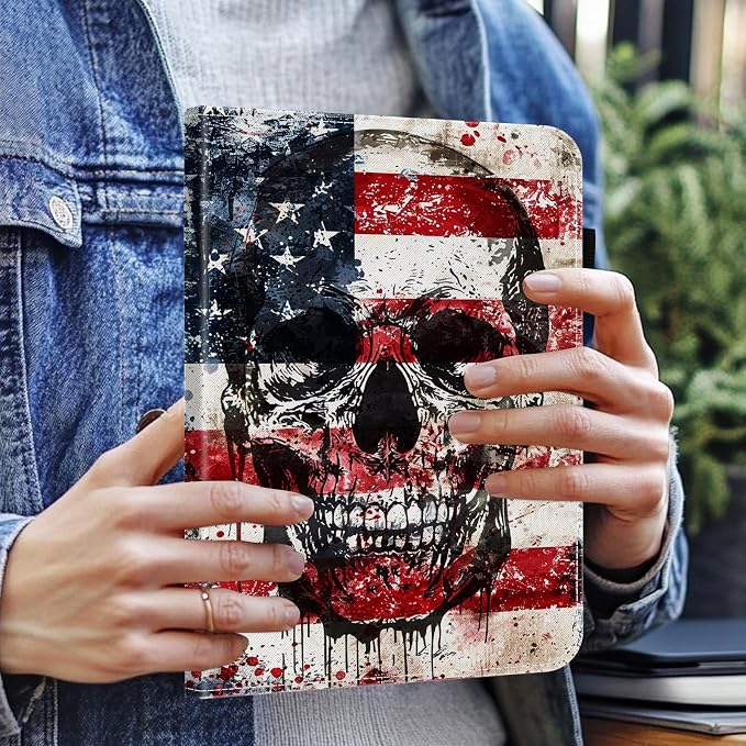 Case for Kindle Paperwhite 12th Gen 2024 (7) &amp Kindle Colorsoft Signature Edition (7)Wallet PU Leather Folio Cover Multi-Angle Stand with Auto Wake/SleepAesthetic Snake Floral
