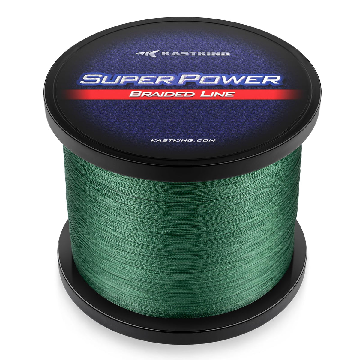 KastKing SuperPower Braided Fishing Line,Moss Green,20 LB,327 Yds
