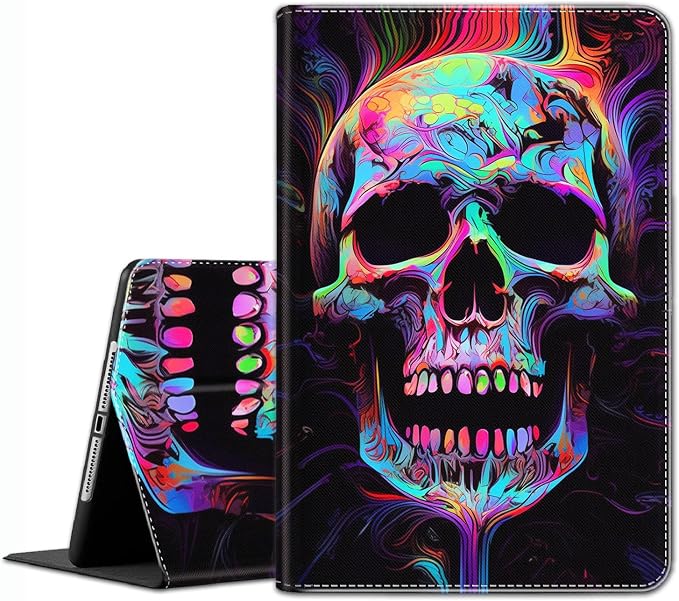 Case for iPad 10.2/10.5，iPad 9th/8th/7th Gen，for iPad 10.2 inch 2021/2020/2019/iPad Air 3rd Gen/Pro 10.5 - Slim Fit Standing Cover with Auto Sleep/Wake，Frog Playing Guitar