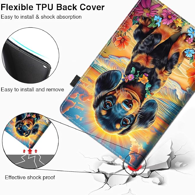 Case for Amazon Kindle Fire Max 11 Tablet (13th Generation 2023 Release) - Slim Fit Standing Cover with Auto Sleep/Wake for All-New Fire 11 Max Tablet Peach Blossom