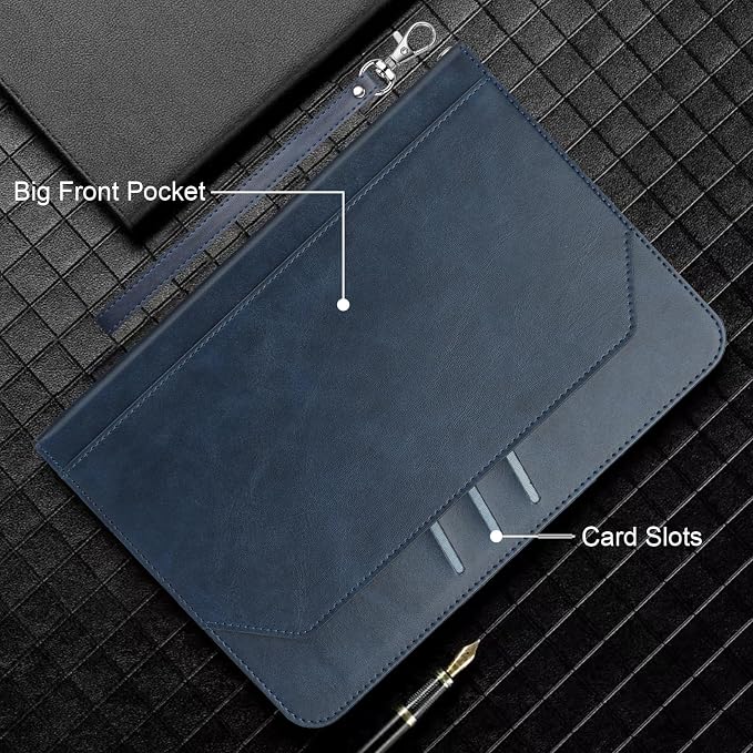 Dteck Universal Case (7.9 to 8.4) - Fold Stand Protective Flip Case for Apple iPad mini/Samsung Galaxy Tab 8.0 8.4 /Lenovo Tab 8 /onn. 100003561 8 Tablet Pro/Android Tablet 8 Inch (Blue Pink)