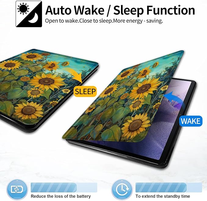 for iPad 9th Generation Case (2021)/8th Gen (2020)/ 7th Gen (2019) 10.2 Inch-360 Degree Rotating Multi-Angle Viewing Protective Cover with Auto Sleep/Wake-Art Mandala Flower